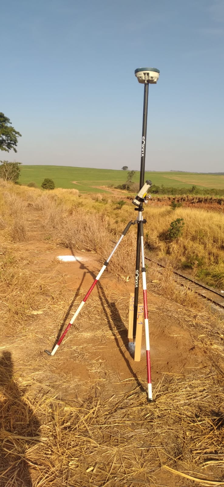 implantação de pátio ferrovia